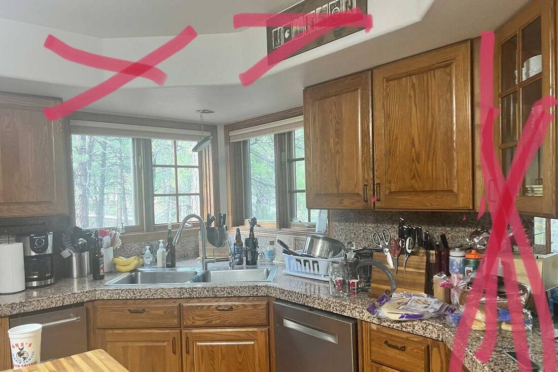 Before: Iron King kitchen plans